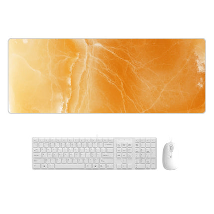 300x800x4mm Marbling Wear-Resistant Rubber Mouse Pad(Agate Marble)-garmade.com