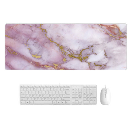 400x900x5mm Marbling Wear-Resistant Rubber Mouse Pad(Zijin Marble)-garmade.com