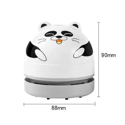 M18 USB Portable Mini Vacuum Cleaner Desktop Keyboard Handheld Cleaner(Panda)-garmade.com