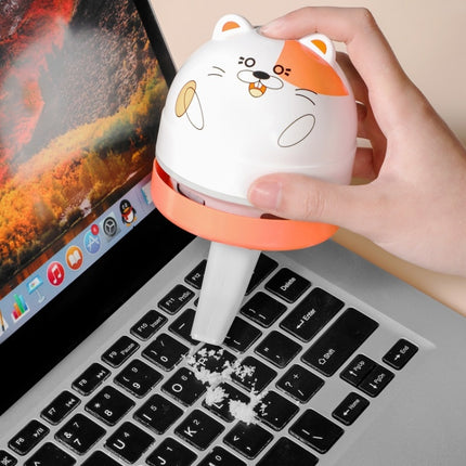 M18 USB Portable Mini Vacuum Cleaner Desktop Keyboard Handheld Cleaner(Hamster)-garmade.com