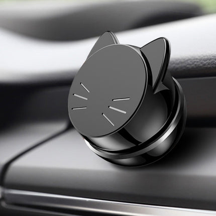 Multifunctional Magnetic Sticking Type Mobile Phone Car Holder(Black)-garmade.com