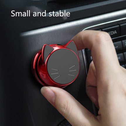 Multifunctional Magnetic Sticking Type Mobile Phone Car Holder(Black)-garmade.com