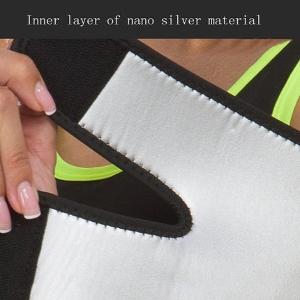 A Pair Nano Silver Arm Guard Arm Sweat Band Sports Elbow Pads, Size: One Size-garmade.com