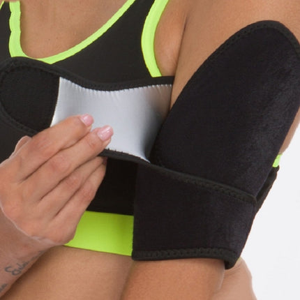 A Pair Nano Silver Arm Guard Arm Sweat Band Sports Elbow Pads, Size: One Size-garmade.com