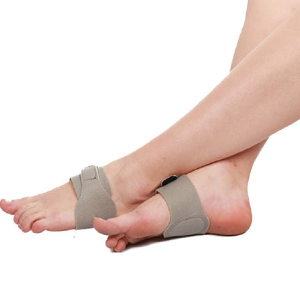 2 PCS Flat Foot Orthopedic Insole Arch Support Orthopedic Insole High Arch Pad, Size: Free Size(Gray)-garmade.com