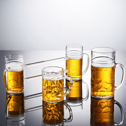 2 PCS 470ml No. 1 Cup Acrylic Beer Glass KTV Bar Beer Glass-garmade.com