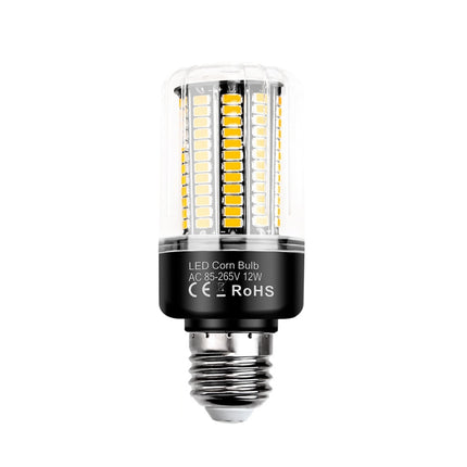 12W 5736 LED Corn Light Constant Current Width Pressure High Bright Bulb(E27 White)-garmade.com