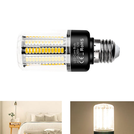 12W 5736 LED Corn Light Constant Current Width Pressure High Bright Bulb(E27 Warm White)-garmade.com