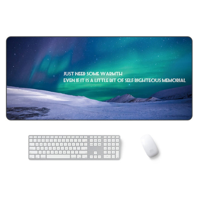 300x700x3mm AM-DM01 Rubber Protect The Wrist Anti-Slip Office Study Mouse Pad( 25)-garmade.com