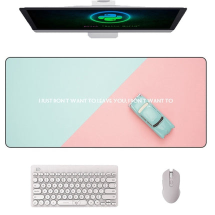 300x700x3mm AM-DM01 Rubber Protect The Wrist Anti-Slip Office Study Mouse Pad( 25)-garmade.com