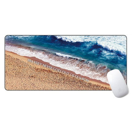 300x700x4mm AM-DM01 Rubber Protect The Wrist Anti-Slip Office Study Mouse Pad( 27)-garmade.com