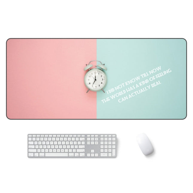 300x800x3mm AM-DM01 Rubber Protect The Wrist Anti-Slip Office Study Mouse Pad( 27)-garmade.com