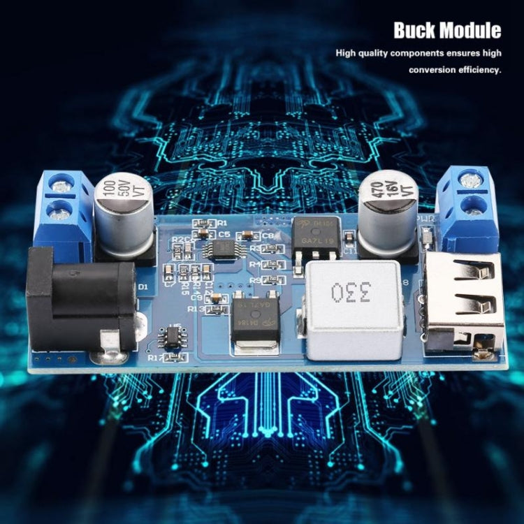 Buck Module 5 HW-688 DC 5V6A Buck Module 12V24V To 5V Power Supply USB Charging 5A H ...