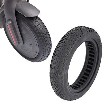8.5 Inch Electric Scooter Hollow Explosion-Proof Tire Rubber Anti-Stab Tire For Xiaomi Mijia M365 / M365 Pro(Black)-garmade.com