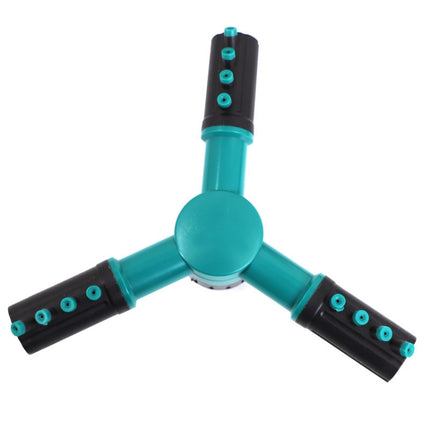 Trampoline 360 Degree Automatic Rotating Sprinkler Gardening Water Toy,Size: Large (Green)-garmade.com