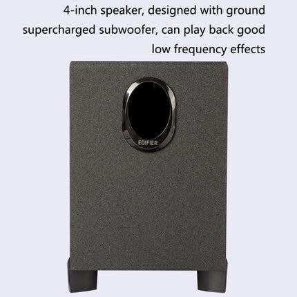 EDIFIER R101V Laptop Audio Home Mini Subwoofer, US Plug(Black)-garmade.com