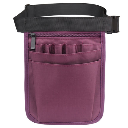 Nurse Tools Pockets Medical Staff Universal Storage Bag(Purple)-garmade.com