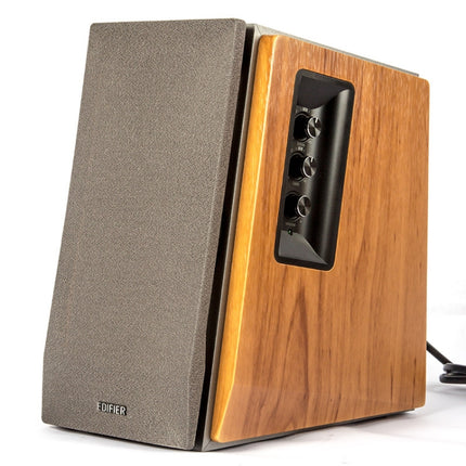 EDIFIER R1600TIII Multimedia Notebook Speaker Wooden Bass Speaker, US Plug(Wood Texture)-garmade.com