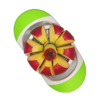 3 PCS Apple Cutter Stainless Steel Cut Fruit Slicer(Red)-garmade.com