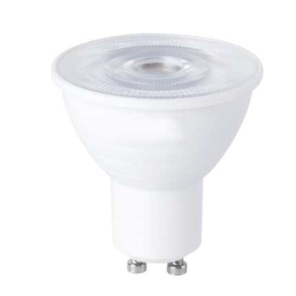 4 PCS LED Light Cup 2835 Patch Energy-Saving Bulb Plastic Clad Aluminum Light Cup, Power: 7W 12 Beads(GU10 Transparent Cover (Warm Light))-garmade.com