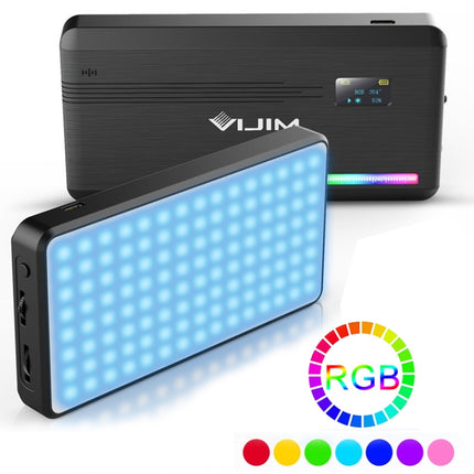 Ulanzi VIJIM VL196 Pocket Portable Full Color RGB Fill Light Hand-Held Photography Live Light-garmade.com