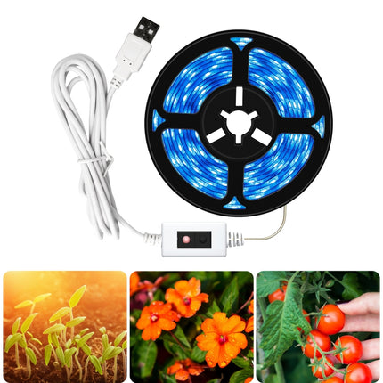 1m Waterproof Plant Growth Lamp LED Light Strip Hand Sweep Dimming Full Spectral Plant Fill Light-garmade.com