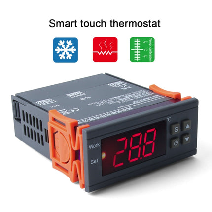 MH-1210W Digital LCD Temperature Controller Thermocouple Thermostat Regulator with Sensor Termometer, Temperature Range: -50 to 110 Degrees Celsius-garmade.com