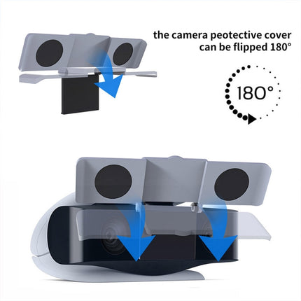 JYS JYS-P5139 HD Camera Privacy Protection Cover Blank Protection Cover For PS5-garmade.com