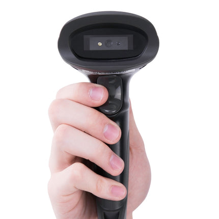 Deli 14883 Express Code Scanner Issuing Handheld Wired Scanner, Colour： White-garmade.com