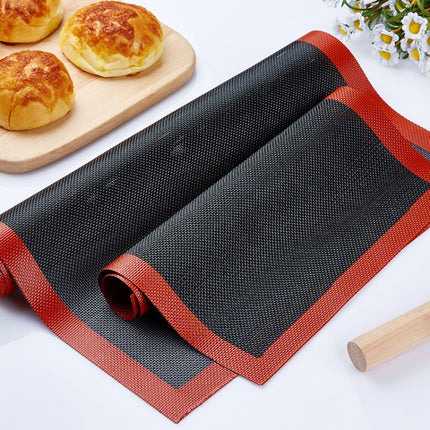2 PCS PJ-060123 High Temperature Breathable Silicone Oven Bread Baking Mat Lightning Puff Mat, Specification: 27.5 x 27.5cm-garmade.com