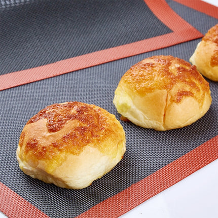 2 PCS PJ-060123 High Temperature Breathable Silicone Oven Bread Baking Mat Lightning Puff Mat, Specification: 27.5 x 27.5cm-garmade.com