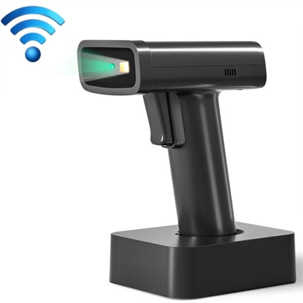 Deli Express Single Scanner Cashier Scanner, Specification: Black Wireless-garmade.com