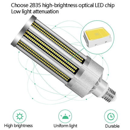 E27 2835 LED Corn Lamp High Power Industrial Energy-Saving Light Bulb, Power: 15W 3000K (Warm White)-garmade.com