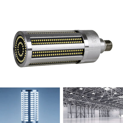 E27 2835 LED Corn Lamp High Power Industrial Energy-Saving Light Bulb, Power: 80W 5000K (White)-garmade.com