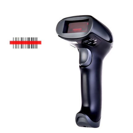 NETUM F5 Anti-Slip And Anti-Vibration Barcode Scanner, Model: Wired Red Light-garmade.com