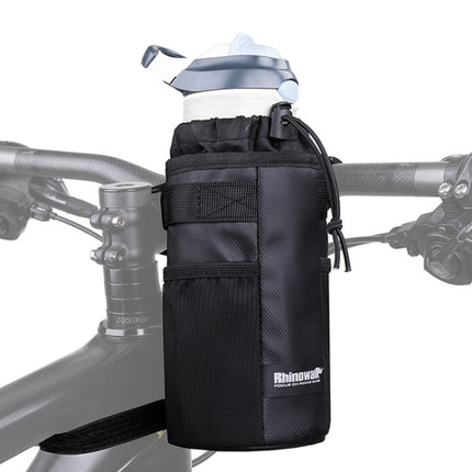 Rhinowalk RK9100B Riding Insulation Water Bottle Bag Portable Bicycle Kettle Tool Package(Black)-garmade.com