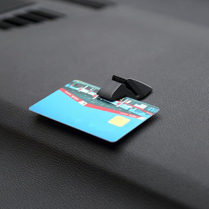 4 PCS Car Card Fixed Base Temporary Parking Card Clip Card Ticket Storage Clip-garmade.com