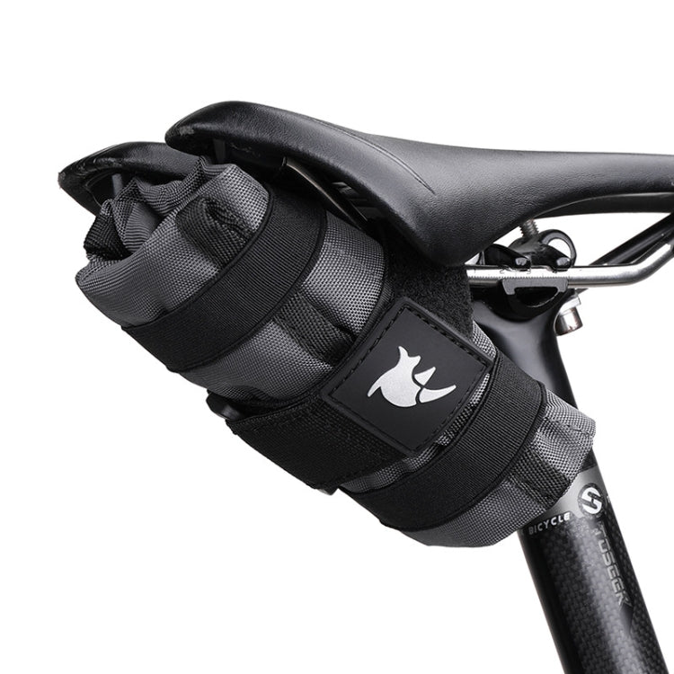 Rhinowalk RK5100 Bicycle Tools Storage Bag Mountain Bike Saddle Bag(Gray)-garmade.com