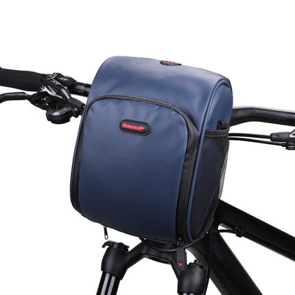 Rhinowalk TF920 Bicycle Handlebar Bag Multi-Function Big Capacity Bicycle Front Bag(Bue)-garmade.com