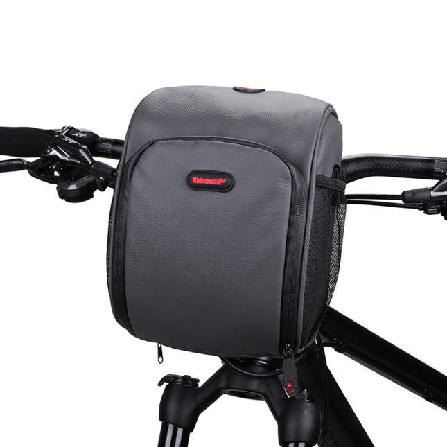 Rhinowalk TF920 Bicycle Handlebar Bag Multi-Function Big Capacity Bicycle Front Bag(Gray)-garmade.com