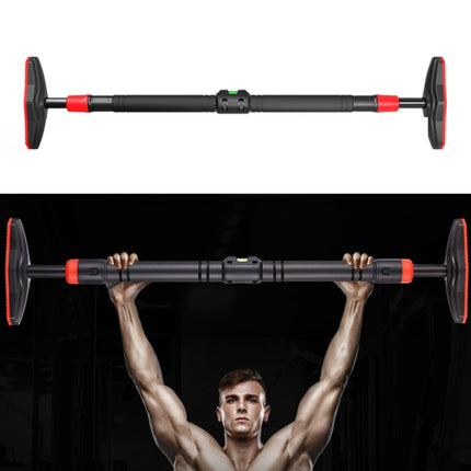 Punch-free Home Wall Indoor Horizontal Bar Pull-up Device Fitness Equipment, Specification: With Spirit Level, Middle-garmade.com