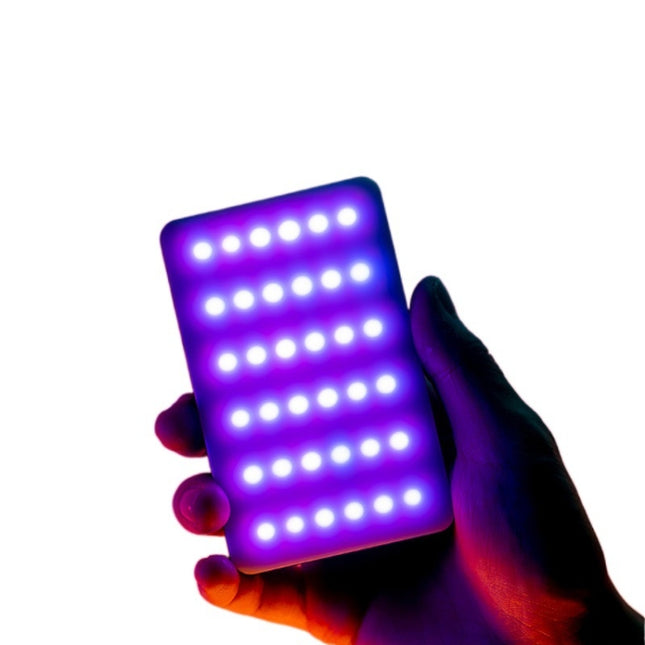 Ulanzi VL120 RGB Full Color RGB SLR Camera Photography Live Photo Video Small Light-garmade.com