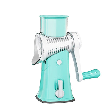 Multi-Function Slicer Hand Roller Kitchen Cut Vegetable Grater, Colour: Blue-garmade.com