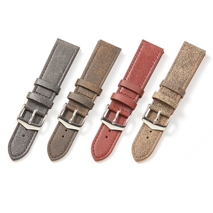 20mm Small Broken Texture Cowhide Strap Suitable For Huawei Watche(Light Coffee)-garmade.com