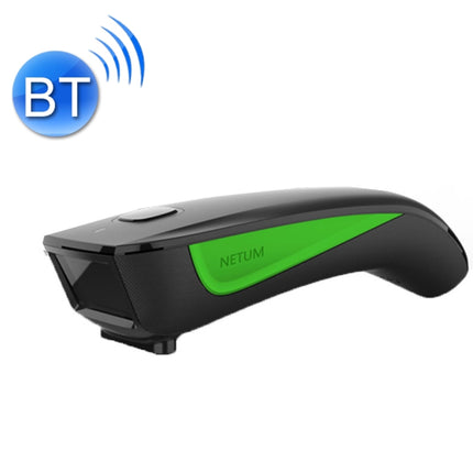 NETUM C750 Wireless Bluetooth Scanner Portable Barcode Warehouse Express Barcode Scanner, Model: C740 One-dimensional-garmade.com