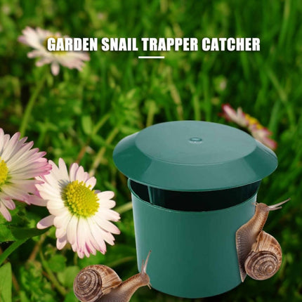 4 PCS Snail Trap Garden Vegetable Garden Snail Trap Physically Kill Snail Cage,Style: Round Barrel Type-garmade.com