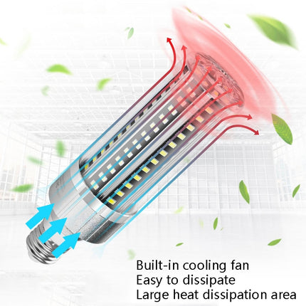 5730 LED Corn Lamp Factory Warehouse Workshop Indoor Lighting Energy Saving Corn Bulb, Power: 35W(E27 6500K (White))-garmade.com