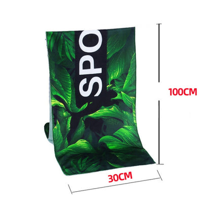 2 PCS Fitness Cold Towel Outdoor Sports Cooling Quick-Drying Towel, Size: 100 x 30cm(Dream)-garmade.com