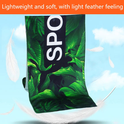 2 PCS Fitness Cold Towel Outdoor Sports Cooling Quick-Drying Towel, Size: 100 x 30cm(Lightning)-garmade.com