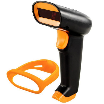 Express Barcode Scanner With Storage USB Wireless Scanner, Specification： Red Light-garmade.com